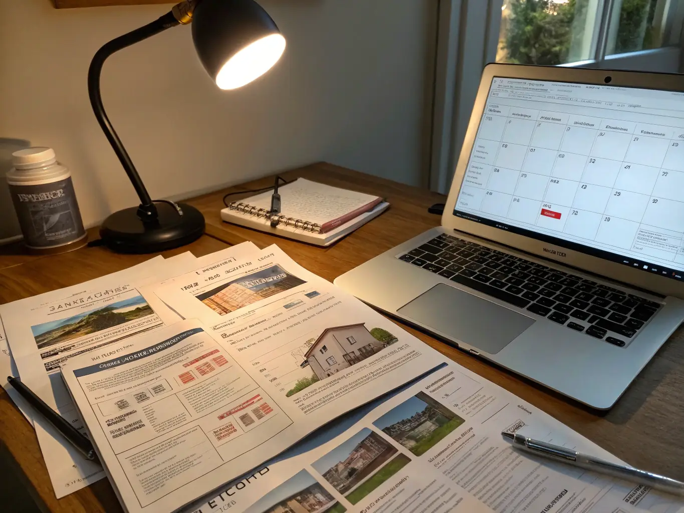 A professional photograph showcasing the RERA registration certificate of GROVANCE BUILDCON, displayed prominently in a modern office setting.